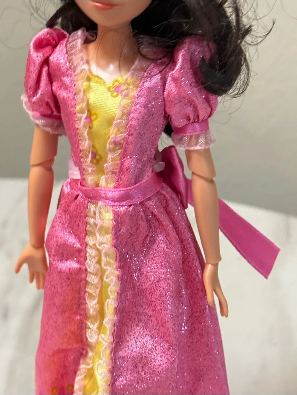 Disney Store Elena of Avalor Princess Isabel Doll wearing her pink dress